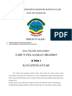 Makalah Strategi Dakwah Rasulullah Saw