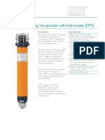 Datasheet: Dynamic Positioning Transponder With Inclinometer (Dpti)