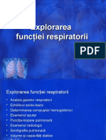 Explorarea Functiei Respiratorii-Fiziopatologie