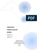 Proposal Kewirausahaan Bidang IT PDF