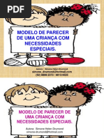 modelodeparecerdeumacrianacomnecessidadesespeciais-110403001020-phpapp01