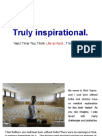 Truly Inspirational.: Next Time You Think