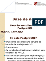 00_Descarcare Si Instalare PostgreSQL