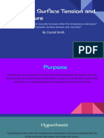 viscosity surface tensionand temperature - crystal smith
