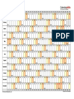 Calendar 2016 Landscape Linear