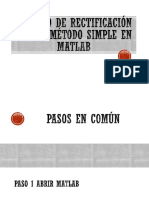 Rectificación Simple - MATLAB