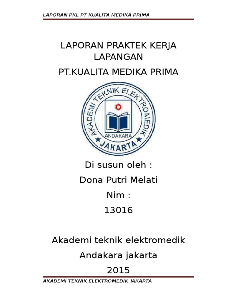Makalah PKL | PDF