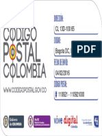 Codigo Postal