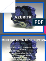Mineral Azurita