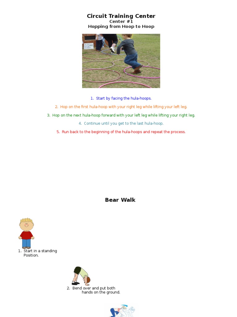 Fun Circuit Training Exercises Guide | PDF