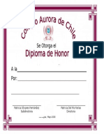 Diploma Asistencia 2016