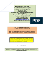 PLAN MULTIRIESGO 0-Portada - Titulo Del Plan A