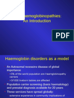 The Importance of Considering Thalassaemia in Low MCV or MCH Blood Counts