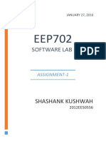 EEP702 Software Lab