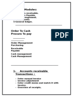 Financial Modules