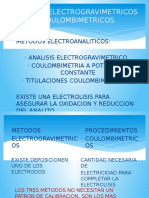 Metodos Electrogravimetricos y Coulombimetricos