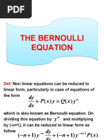 Thebernoulli Equation