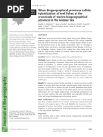 When biogeographical provinces collide