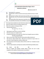 2013 Lyp 12 Chemistry