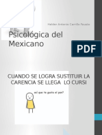 Psicologia Del Mexicano