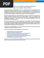 Consolidated NGO Briefs to the HLRTs