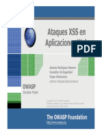 OWAND11 Granada - Ataques XSS en Aplicaciones Web PDF