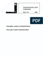 1986 Philips C8 Variable Mains Transformers, Annular Fixed Resistors 939813810011 c20121122