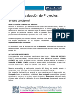 Gestión y Evaluación de Proyectos RESUMEN