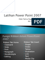 Latihan Power Point 2007