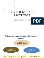 Identificación de Proyectos