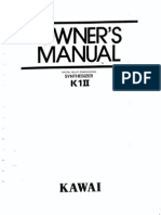 K1-II Owners Manual