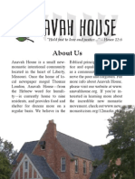 Anavah House Booklet