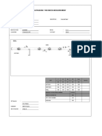 Ultrasonic Thickness Measurement Report for Horizontal Tank