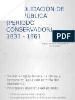 Organización Nacional 1831 - 1861 Sexto