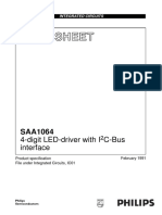 4-Digit LED Driver with I2C Interface Datasheet (SAA1064