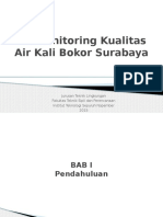 Biomonitoring Kualitas Air Kali Bokor Surabaya