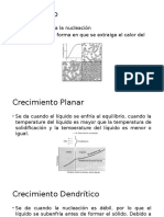 Procesos de Solidificación y Crecimiento de Metales