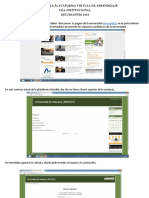 Ingreso A Plataforma Moodle - 2014