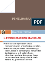 Jadwal Pemeliharaan