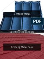 Jual - Distributor - Supplier - Pabrik - Genteng Metal