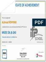 IPF MOOC Certificate