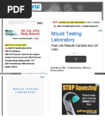 Mould Testing Laboratory: Fast Lab Results Canada and US Labs