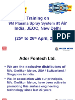 Training On at Air India, JEOC, New Delhi (25 To 26 April, 2016)
