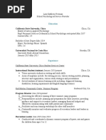 Lara Freeman Resume