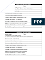 Speech Peer Review