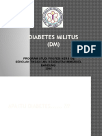 Ppt Diabetes Militus (Dm)