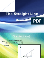 The Straight Line Gradient: Calculating Slope and Finding Equations