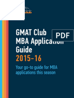 GMATClub MBA Application Guide 2015 PDF