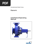 Horizontal Split Case Pump Manual | PDF | Bearing (Mechanical) | Pump