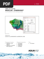 Modflow - Zonebudget: GMS 10.0 Tutorial